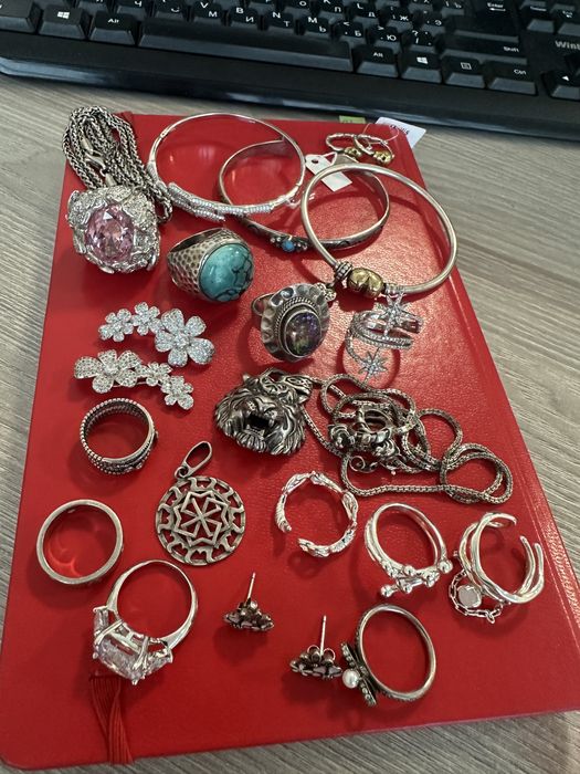 Украшения серебро 925