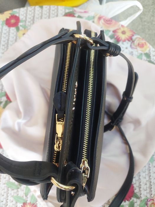 Дамска черна чанта Liu Jo Ecs L Satchel