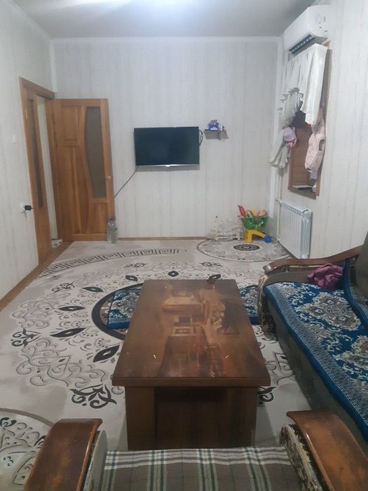 Сергелийский р-н! 2х ком квартира. Зал торцевой