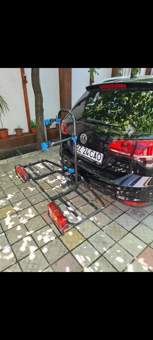 Vând suport pentru 2 biciclete