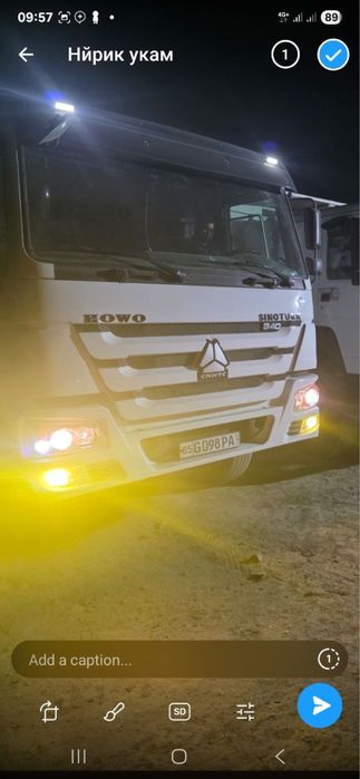 Howo samosval zavod gazli (varyand yoq)