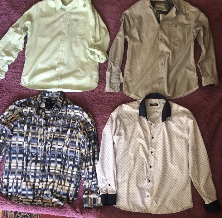 Мужские рубашки на 48 разм