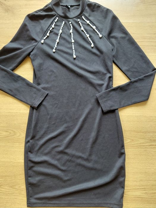 Уникална ХС рокля с перли