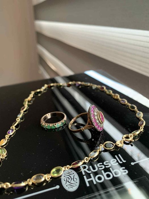 Дамско винтидж Колие 18к 9гр