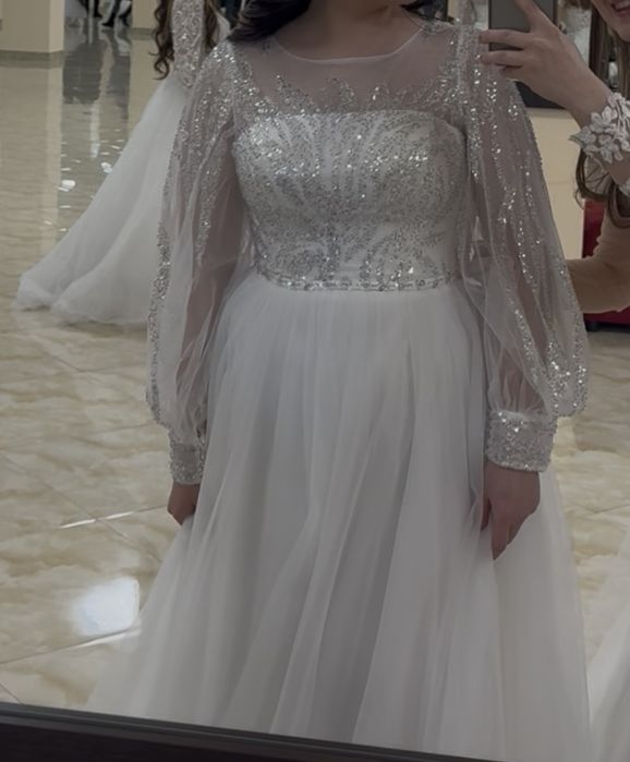 Платье свадебное белое