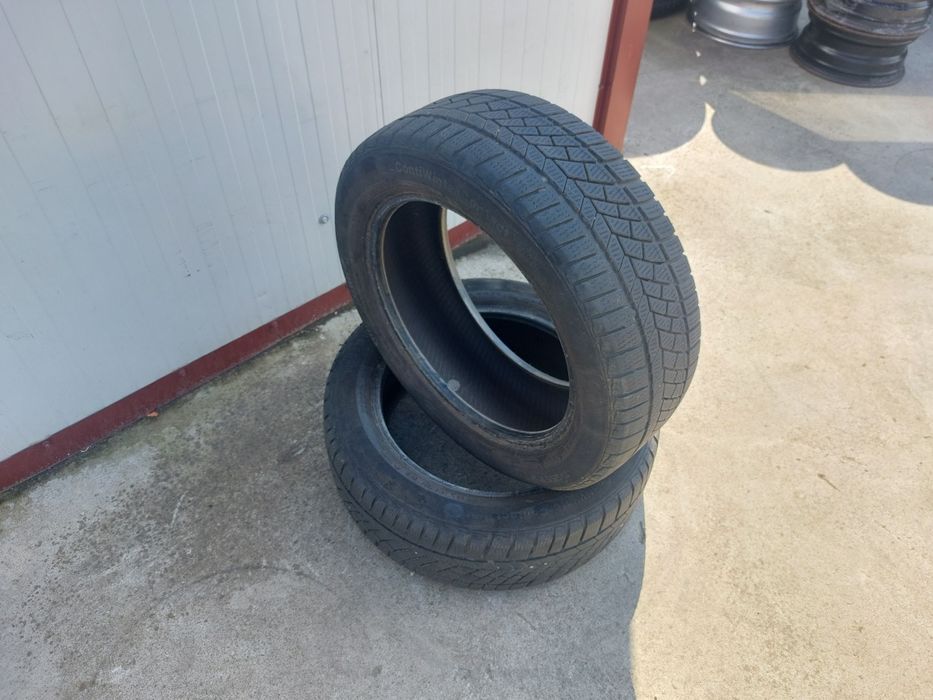 100 lei bucata! Doua anvelope M+S 195 55 16 Continental