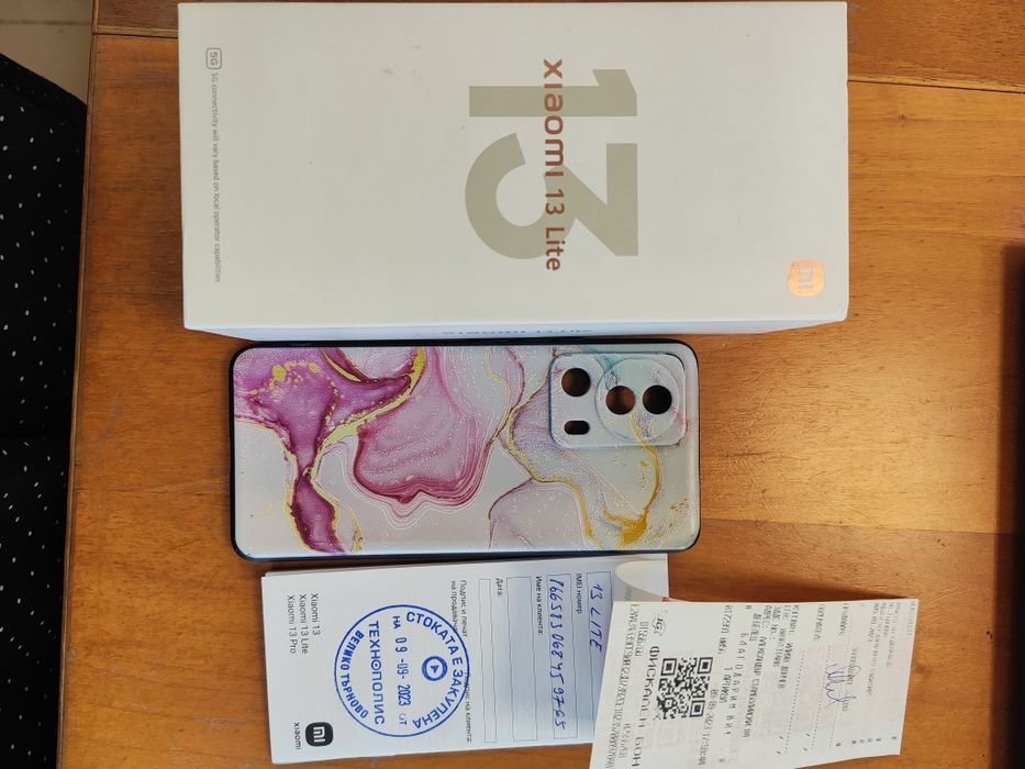Xiaomi 13 lite + 3 калъфчета