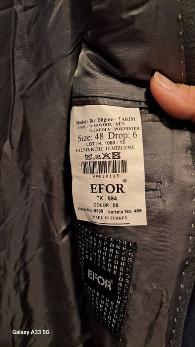 Мъжко сако  EFOR