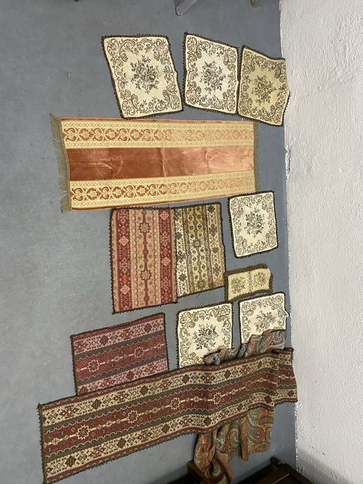 Комплект гобленови покривки Франция 1970