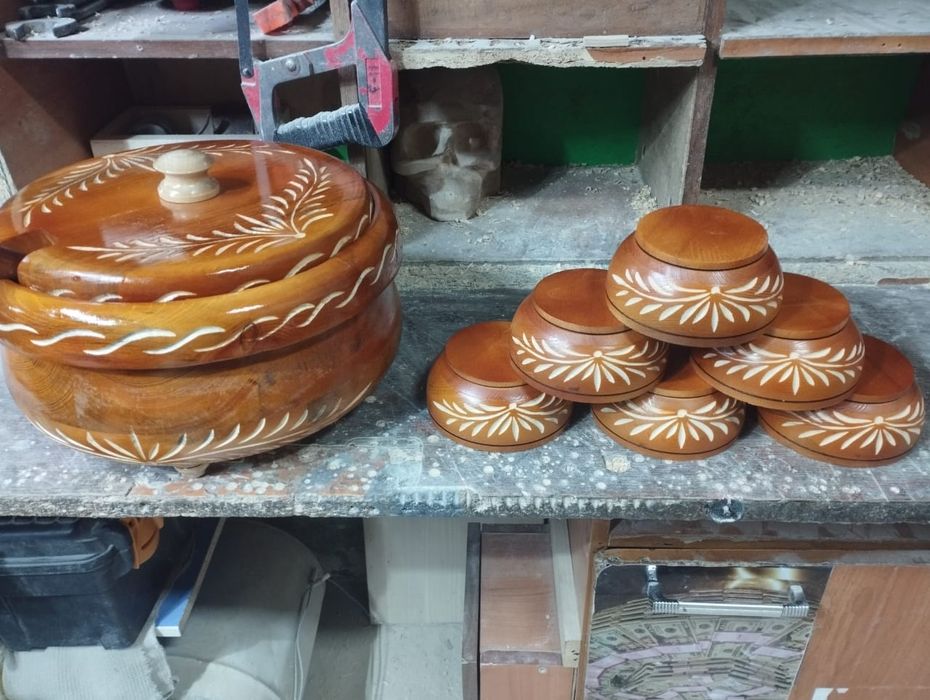 Астау бас табак деревянная посуда