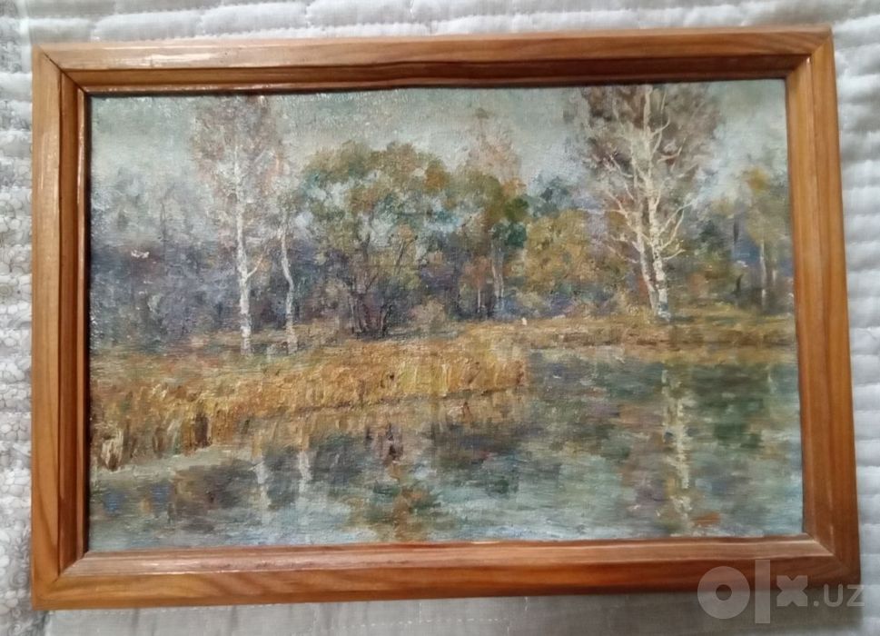 Пейзажи Хайрулина М.Р. холст масло.