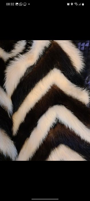 Capa blana naturala. Mărime universala.