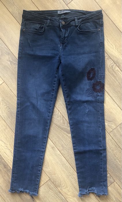 Дънки Зара Zara тъмносини