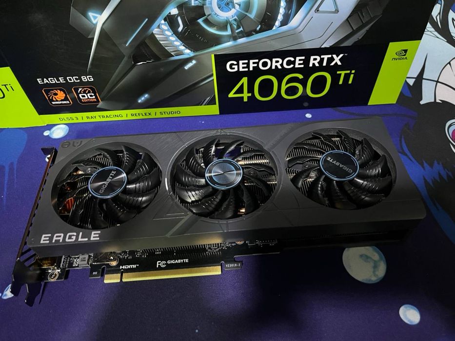 Видеокарта Gigabyte RTX 4060 Ti Eagle OC, 8 GB