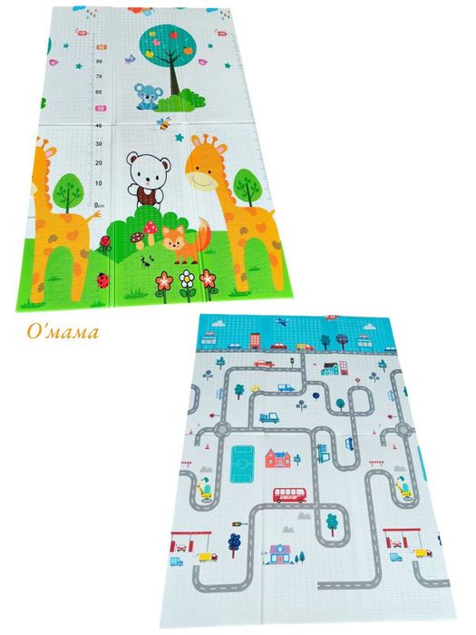 НОВО! Сгъваемо килимче за игра / термо постелка 120х180см за кошара