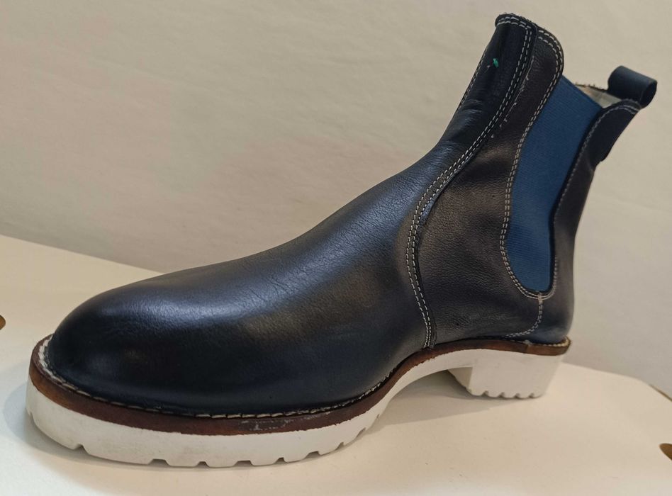 Ghete chelsea plain toe Lavoratione Artigianale NOI piele naturala