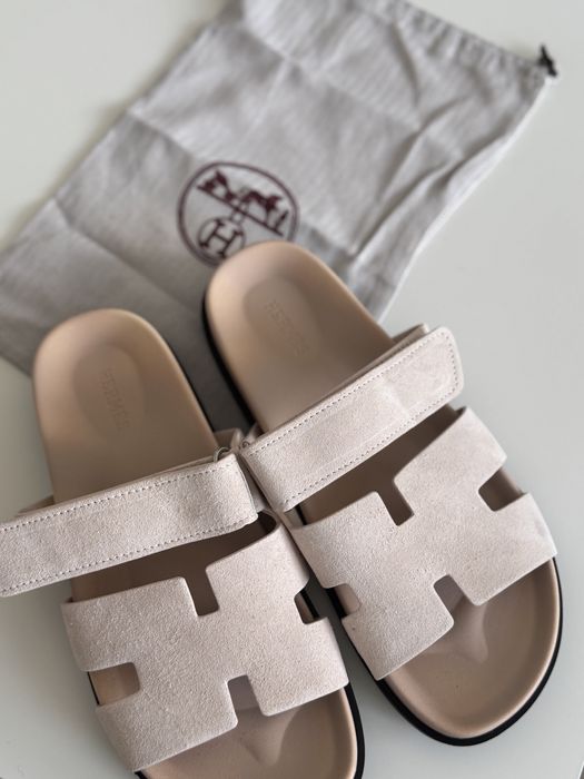 Розови чехли Hermes*