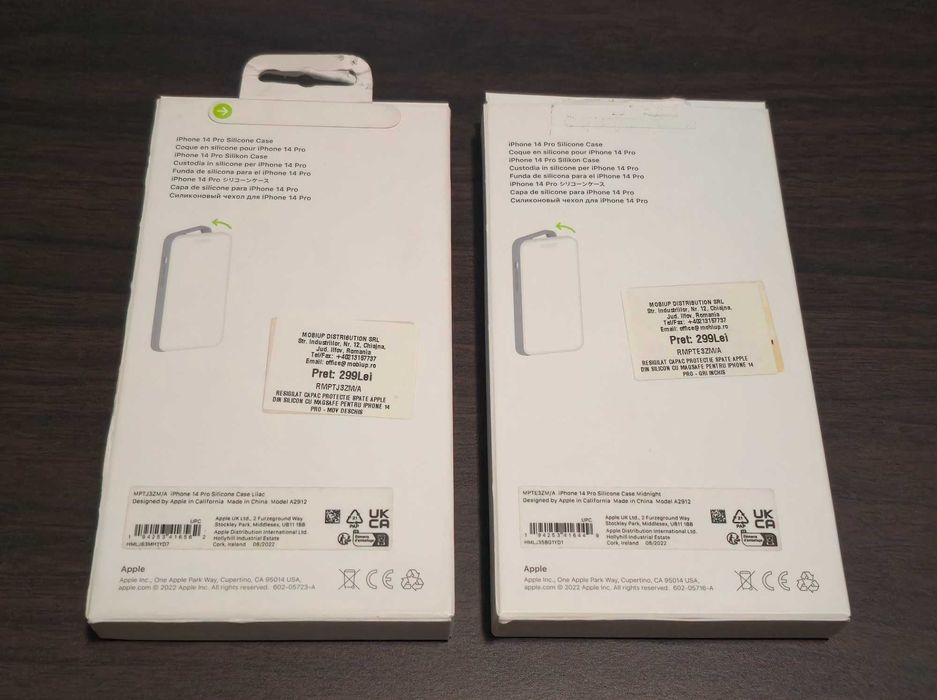 Husa silicon originala Apple Silicone Case Magsafe iPhone 14 Pro