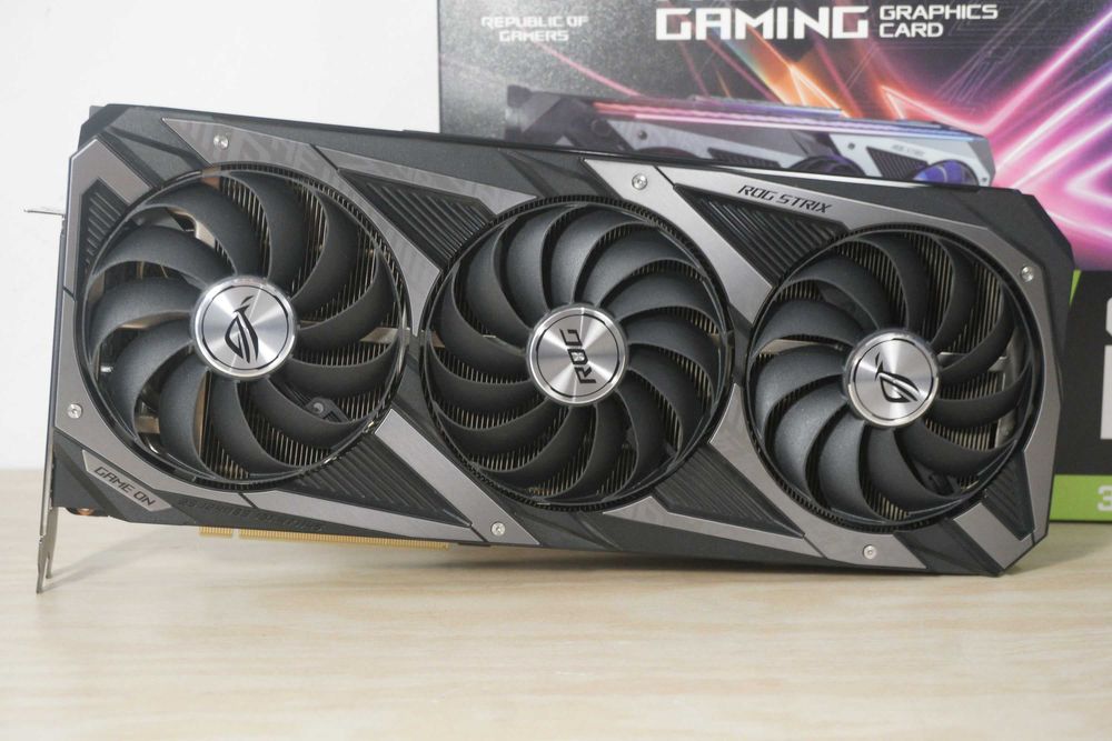 RTX 3070 Ti 8GB Asus Strix Nvidia GPU видеокарта/ вкл. ДДС