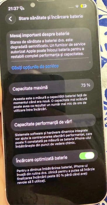 Iphone 14 utilizat, în stare bună.