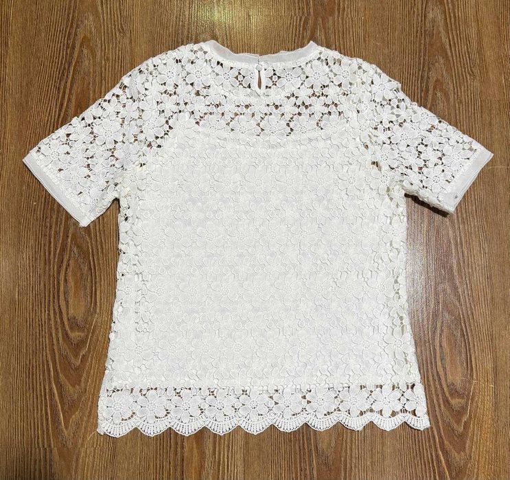 Блузка кружевная (хлопок) + подарок