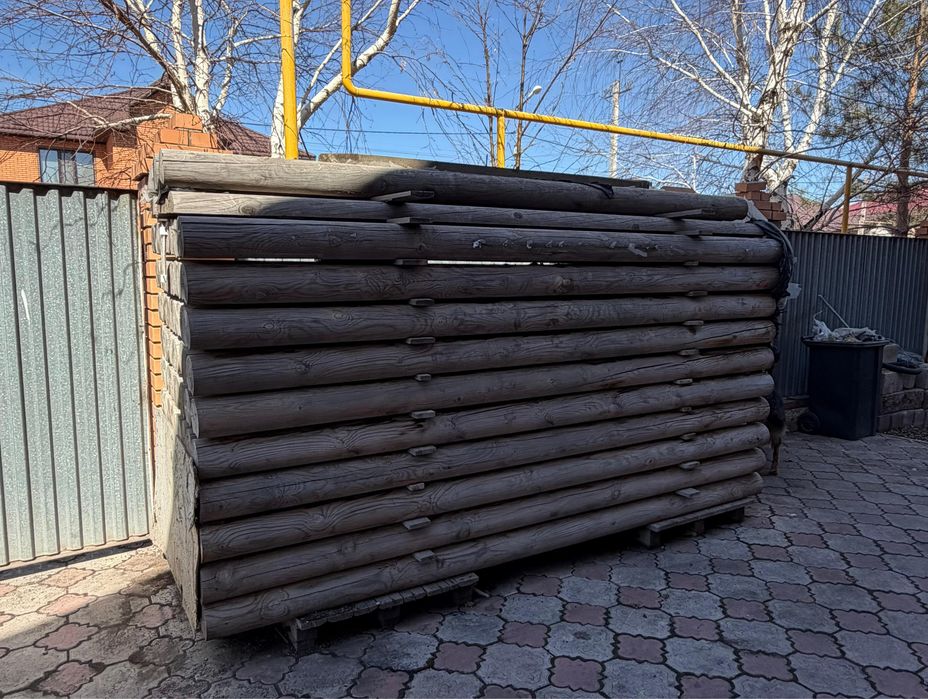 Продам брус оцилиндрованный