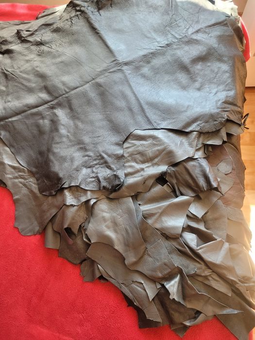 Обработени, меки агнешки кожи