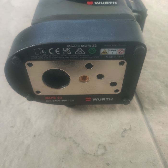 Vind laser 3x360 Wurth nou niciodată utilizat 4Ah