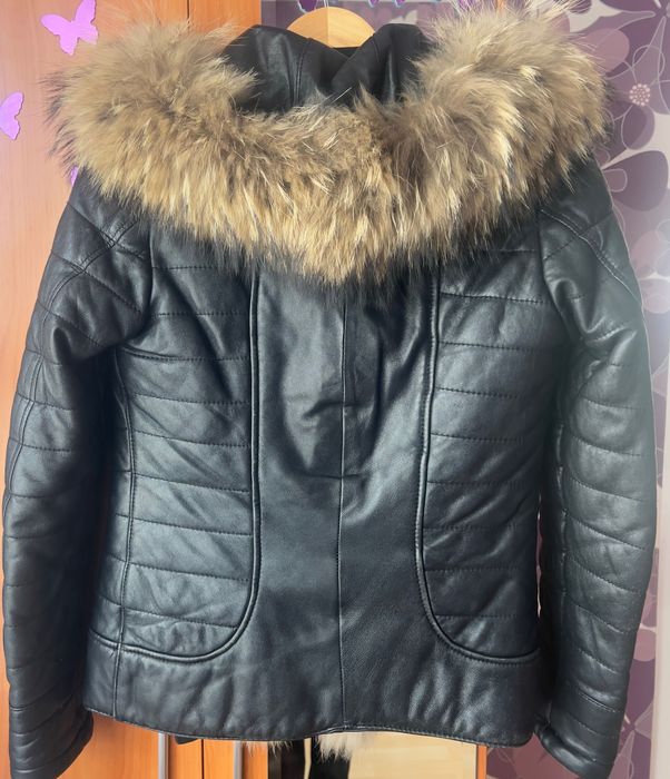 Дамско яке от естествена кожа