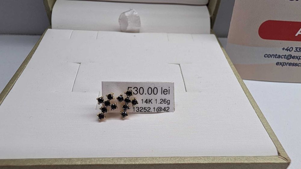 (AG42 Roman) Cercei aur 14K B.13252