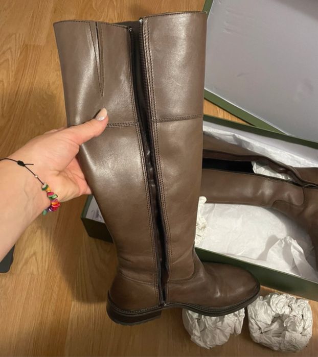 Cizme din piele marimea 39 purtate o data