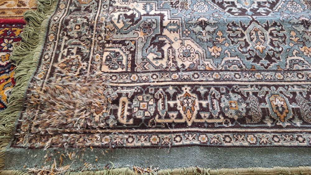 Елегантен дизайнерски килим 166x133 см – класически орнамент в модерна интерпретация