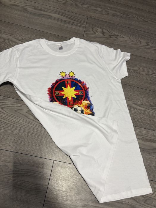 Tricou barbati FCSB M alb