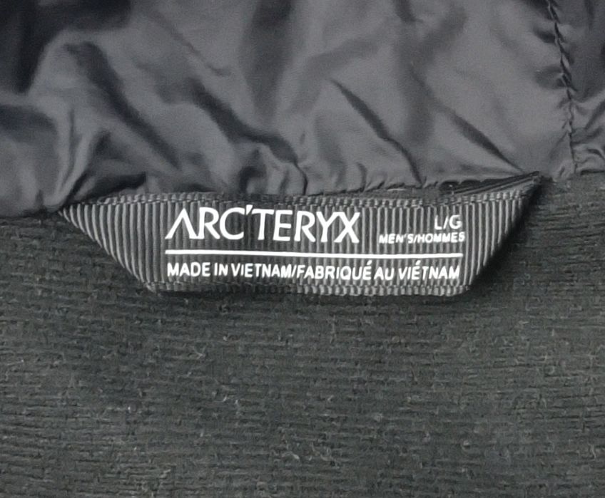 Arc'teryx GORE-TEX Jacket оригинално яке L черно яке с качулка