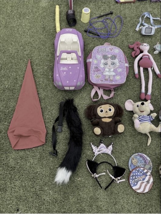 Игрушки все рабочие, целые