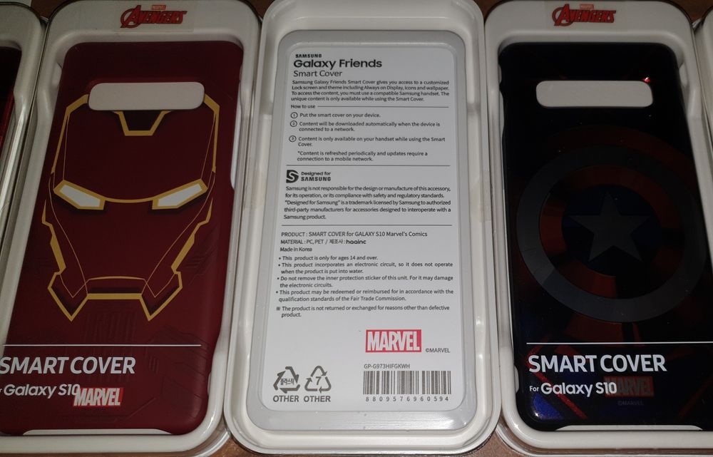 Husa smart activa originala Samsung Marvel Galaxy S10 G973