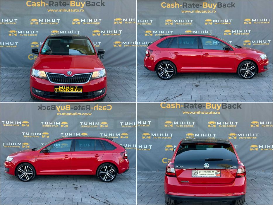 Skoda Rapid 1.2 Benzina (105 CP) 2014 Euro 5 | Rate fixe | Garantie