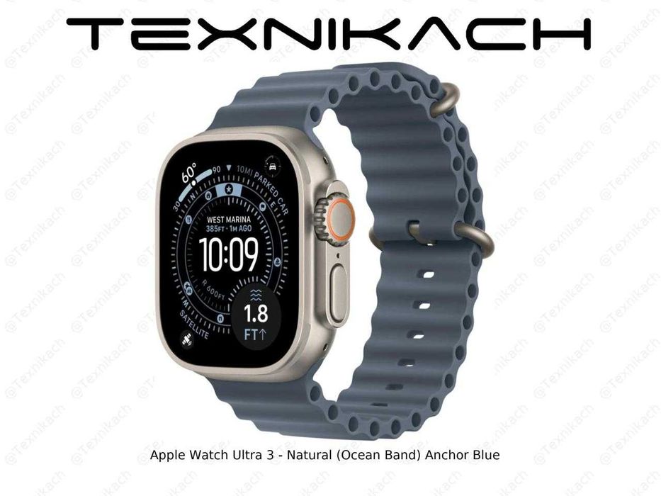 Apple Watch Ultra 3 Ocean Band • Yetkazib berish • Tekshirib to‘lash