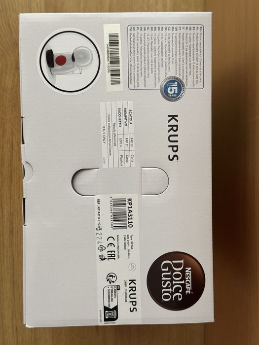 Кафемашина KRUPS NESCAFE Dolce Gusto бял цвят