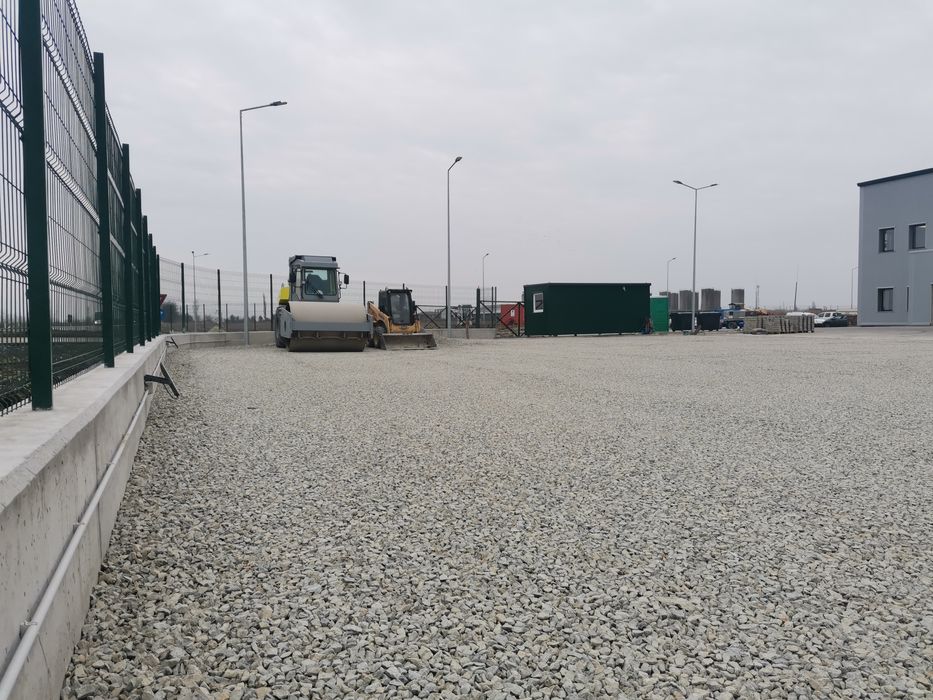 Cilindru compactor de închiriat/lucrări de compactare terasament