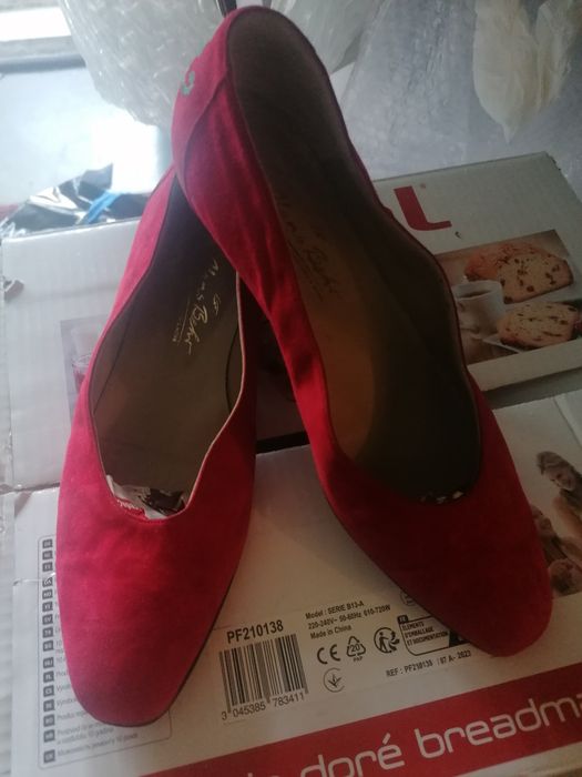 Balerini piele intoarsa, naturala, Italia