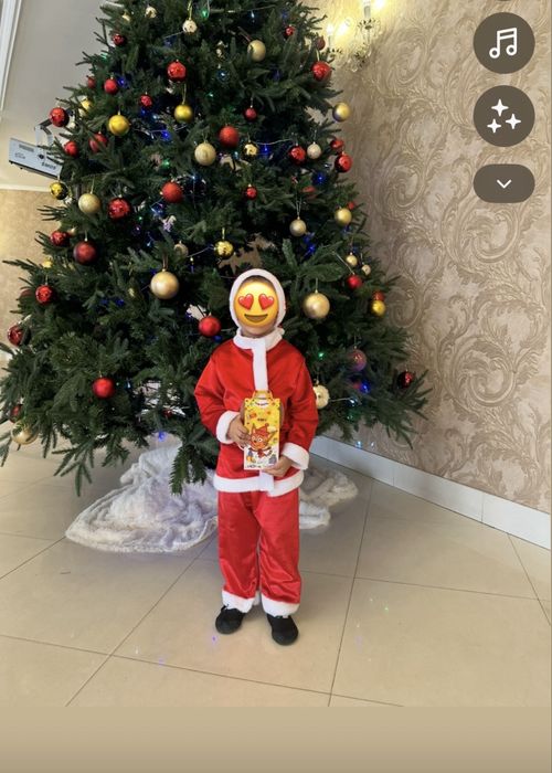 Костюм дед мороза 5-6-7 лет.