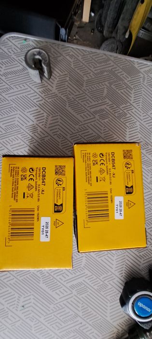 Baterie dewalt flexvolt