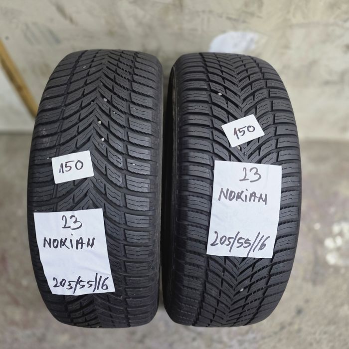 2×205/55/16 M+S.NOKIAN 2023.Stare excelenta.