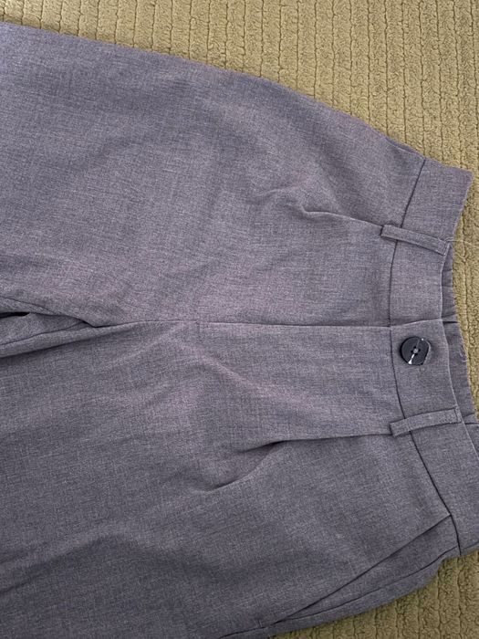 Чисто нов сив панталон, необличан, Stradivarius