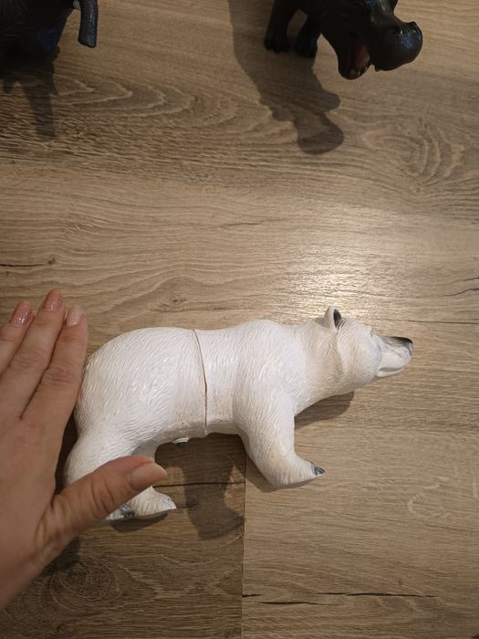 Set 4 animale sălbatice din plastic moale