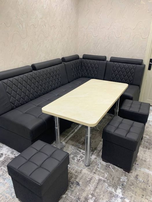 oshxona uchun yumshoq mebellar
