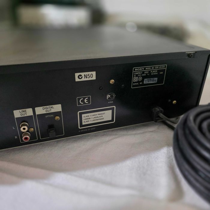 Sony CDP-CE335 5 Disc CD Changer Hi-Fi Vintage