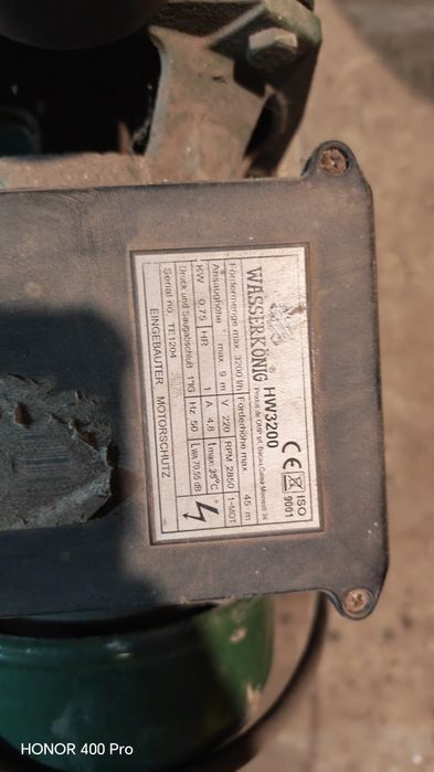 Hidrofor 50 kg cu presostat