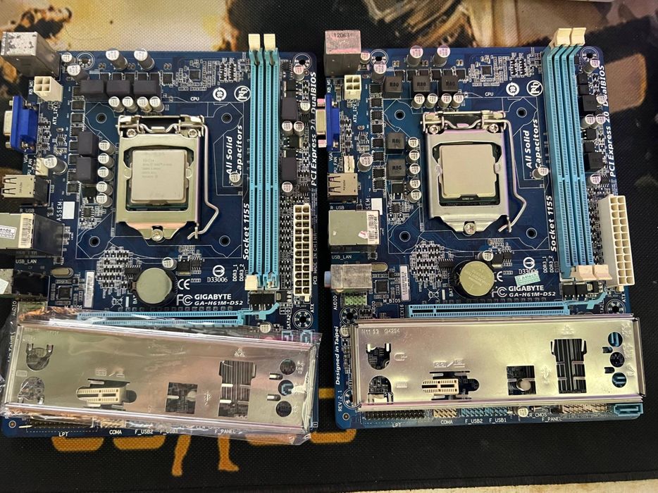 Sifatli Gigabyte H61 +  Intel core i3